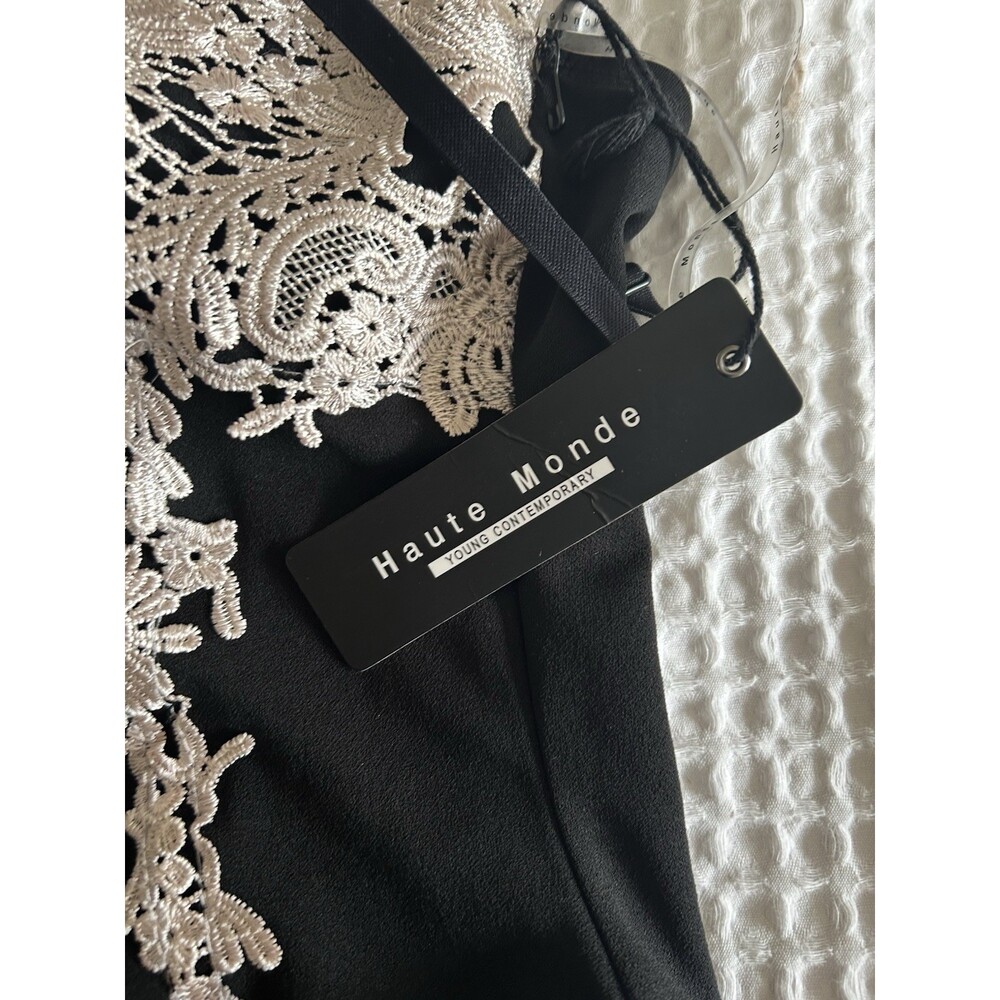 Lingerie Teddy Women’s Black Intimates Sz S By Haute Monde Very Sexy - Picture 3 of 5